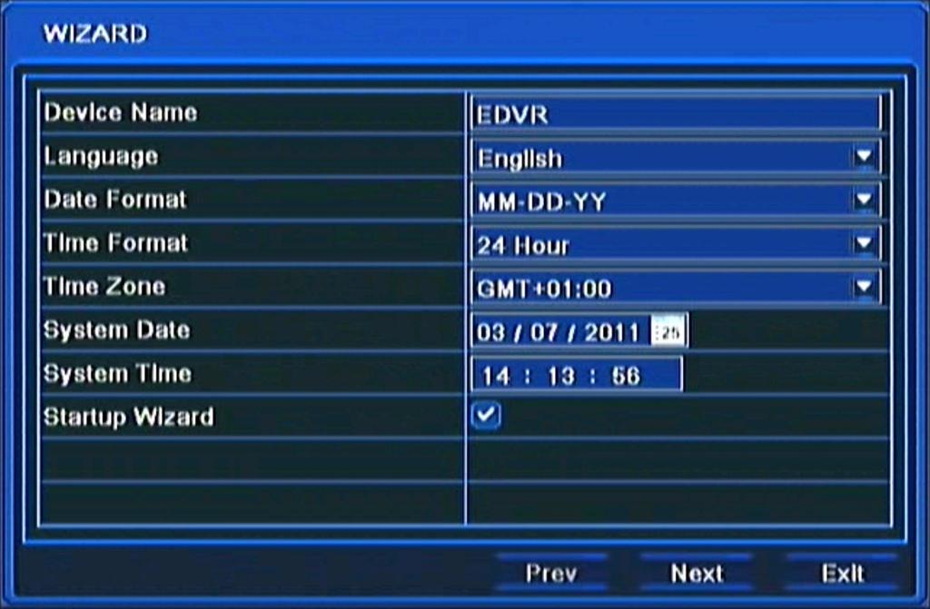 User s manual ver.1.3 RECORDER S MENU 4. RECORDER S MENU DVR features multi-layered, on-screen displayed menu used for setting the device up.