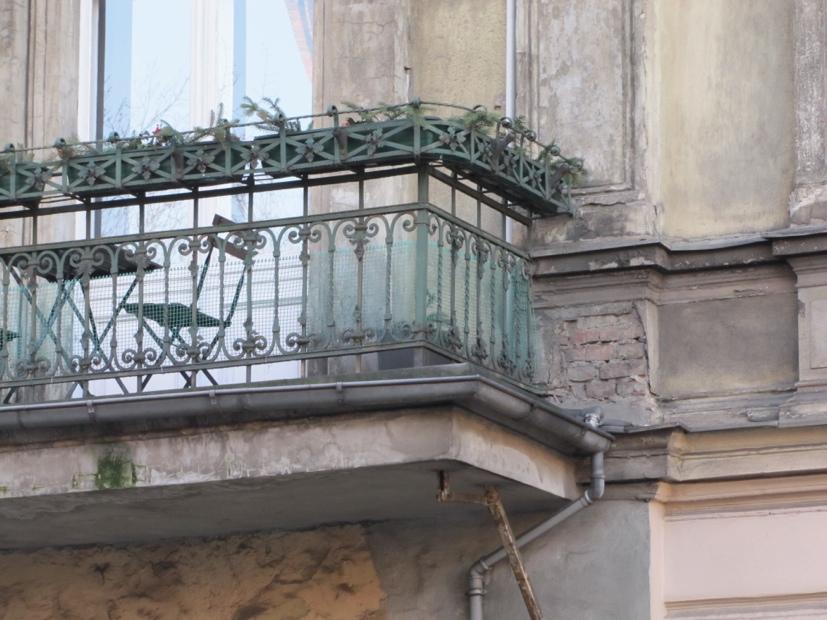 Fot. 5 Zbliżenie na balkon od strony ul. Fredry. Fot.