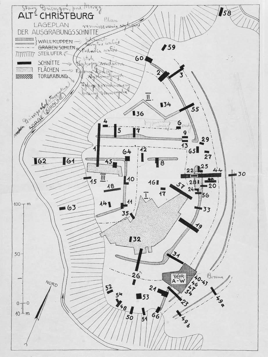 Badania archeologiczne obiektów warownych w Starym Dzierzgoniu w latach 1935 2018 Ryc. 4. Obiekt warowny na Górze Zamkowej w St.