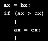 Jerzy Nawrocki, Plan wykładu Prosty program DEBUG Arytmetyka heksadecymalna Liczby ujemne Skoki warunkowe PSW... SF ZF... CoMPare CMP c, z Jump if Less or Equal JLE e... e: if (c > z) {.