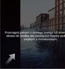 Włączenie przełączania klawiatury: Włącz opcję Przesuwanie klawiatury.