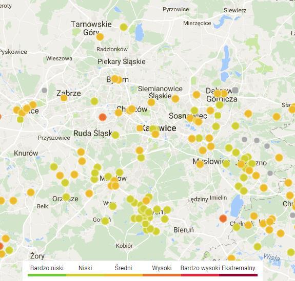 Aplikacja mobilna Airly Mapa sensorów Airly Do sprawdzenia jakości powietrza w okolicy Twojego miejsca zamieszkania możesz także wykorzystać aplikację mobilną oraz stronę