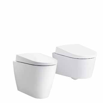 Sela Nowy wymiar czystości toaleta stojąca toaleta podwieszana Sela myje delikatnym i lekkim strumieniem wody o temperaturze ciała.