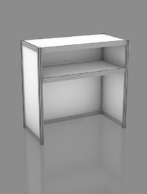 Lada duża Large Desk 100 x 0 x 100 cm 100 x 0 x 100 cm biały /