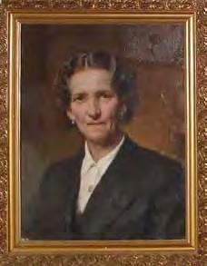 [ malarstwo ] katalog strat 12 13 12. BARBACKI Bolesław Portret kobiety Emilia Piwońska, 1940 Olej, płótno, 55 x 45 cm Kat. 10557 12.