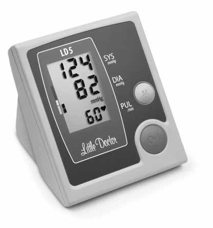 LD5, LD5a Digital Blood Pressure Monitor Instruction Manual ENG Ciśnieniomierz