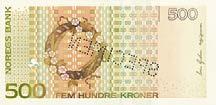 B/6 Norwegia 500 koron
