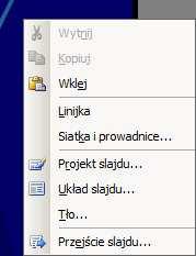 Ilustracja 2: Formatowanie interlinii i odstępów. - 1 - Grafika menedżerska i prezentacyjna Microsoft Power Point 2003 Standardowe rozszerzenie:.ppt (dokument),.pps (pokaz) Rozszerzenie szablonów:.