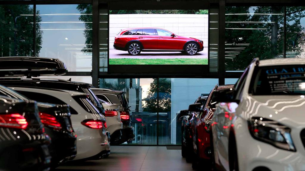 digital signage Kreacja przestrzeni Ekrany LED stały się niemal oczywistym dopełnieniem każdego punktu sprzedaży.