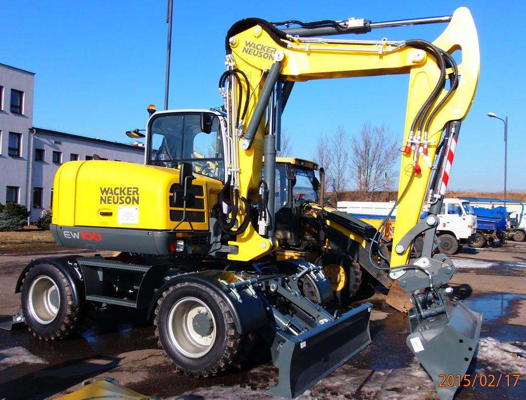 Koparka WACKER NEUSON model EW 100 o