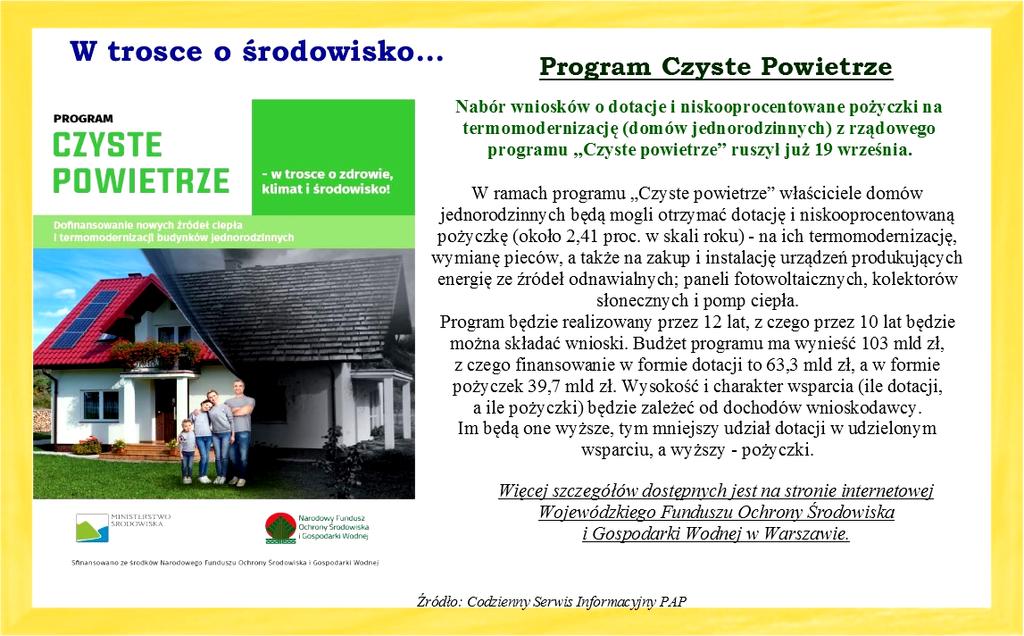 Tomasza Opalińskiego wygłoszone podczas tegorocznych Dożynek Zenon Szczepankowski Starosta 20-lecia 14-15 16 Piękny wernisaż w Chorzelach 17 Wieści gminne 18 Komunikat