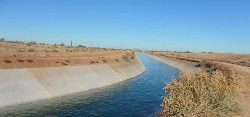 Studium przypadku Prima Feeder Canal, Arizona Klient Wykonawca System Gripple Terra-Lock Gila River Indian Community Weeminuche Construction Authority TL-100 3 mm (1/8 ) drut ze stopu aluminium i