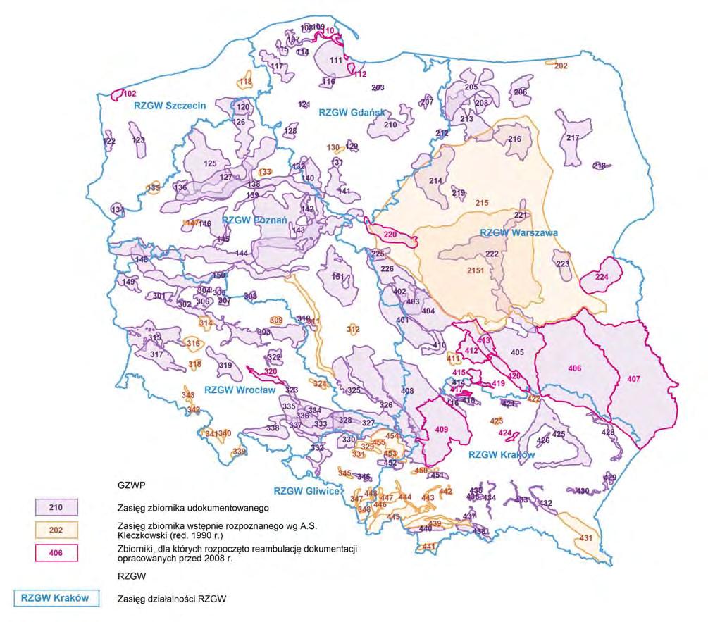 ROZPOZNAWANIE, BILANSOWANIE I OCHRONA WÓD PODZIEMNYCH 132 Ryc.26.