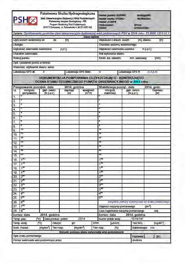 WYKONYWANIE POMIARÓW I OBSERWACJI HYDROGEOLOGICZNYCH 21 Ryc. 1.8.