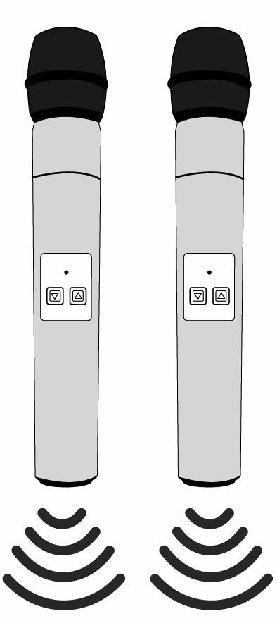 12 5. Jeśli używasz dedykowanego systemu mikrofonów bezprzewodowych firmy Behringer, podłącz bezprzewodowy odbiornik USB do gniazda USB w sekcji WIRELESS SYSTEM USB.