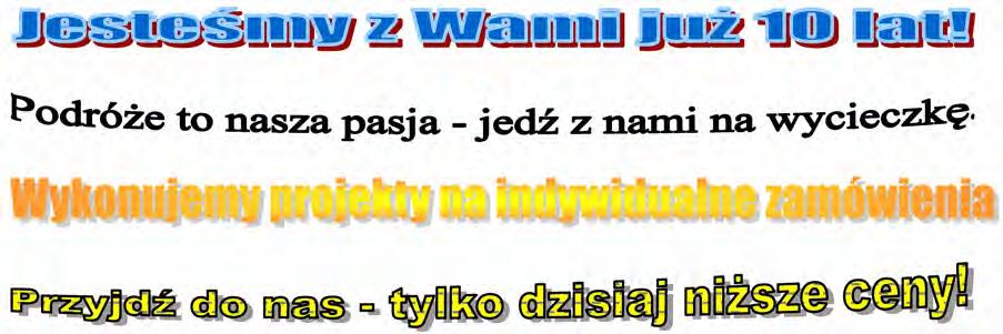 Zadanie 7. Który z podanych fragmentów reklam prasowych wskazuje na korzyść i obiecuje zwiększenie siły nabywczej klienta? A. B. C. D. Zadanie 8. Który rodzaj reklamy umieszczono na dachu kiosku? A. Strip.