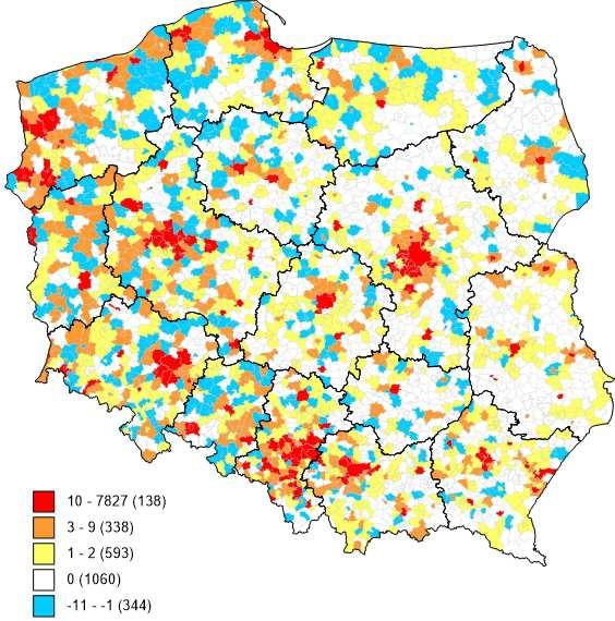 Atrakcyjność inwestycyjna ogólna Spółki z kapitałem zagranicznym 2008-2014 Mocne strony gmin według samorządów Słabe strony według samorządów połączenia komunikacyjne (autostrada, lotnisko) SSE