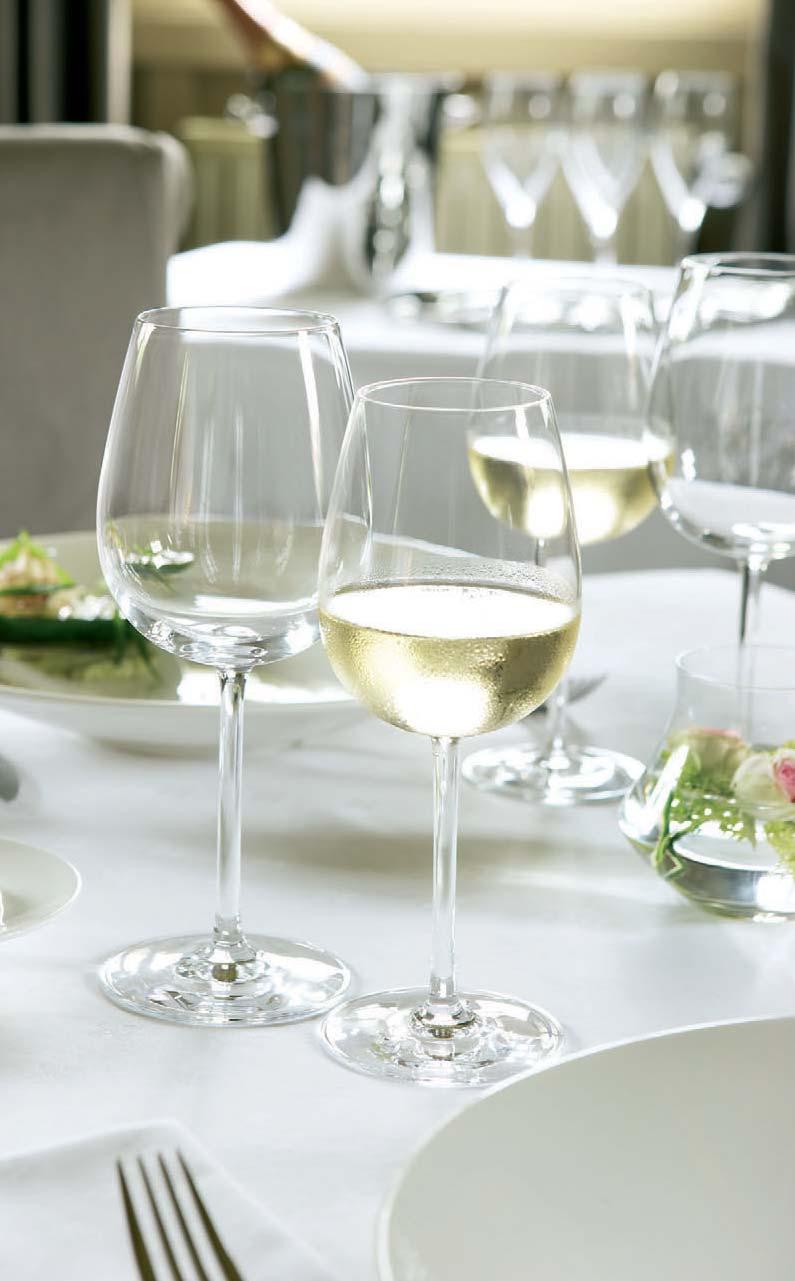 Chef & Sommelier OENOLOGUE EXPERT Wyrafinowane linie sekret stylowo nakrytych stołów.