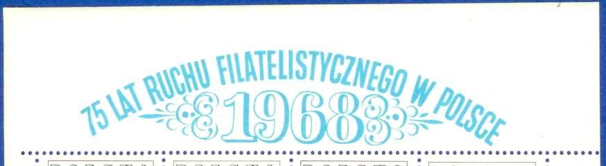 Zaproszenie do specjalizacji emisji 75 lat ruchu filatelistycznego w Polsce nr PSPZP 1) : 1674 + 1675 ; nr Fi 2) KSZPZP 3) : + 1706.