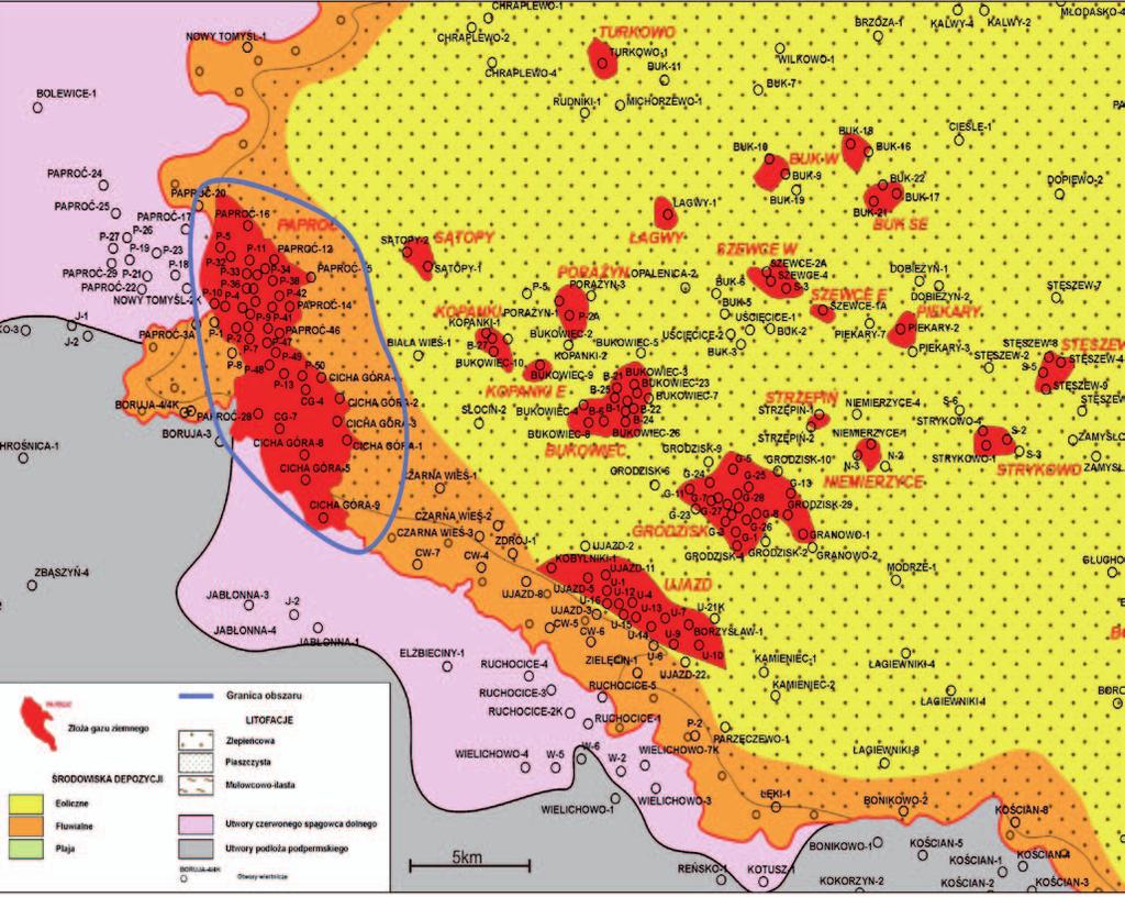 Analiza możliwości pozyskiwania pozabilansowych zasobów gazu ziemnego z nasyconych poziomów solankowych w procesach sekwestracji CO 2 Złoże odkryto w 1982 r.