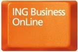 ING Business OnLine rozbudowana oferta bankowości elektronicznej 99,5% transakcji elektronicznych Konta Przelewy Kredyty Karty Produkty trade