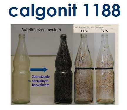 Dodatki -Myjka butelek calgonit 1188 Oszczędność energii o około 10 % przy założeniu obniżenia temperatury o około 10 C optymalne