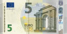 Podobnie jak w przypadku 50 euro, do zabezpieczeń nowych 100 i 200 euro należą znak wodny z portretem i hologram z