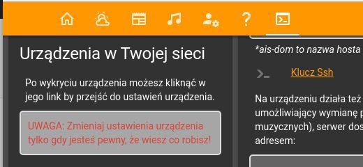 c. alternatywna konfiguracja MQTT Alternatywnie można skonfigurować urządzenie do komunikacji z innym hostem MQTT niż ais-dom, w tym celu wykonaj następujące kroki: 1.