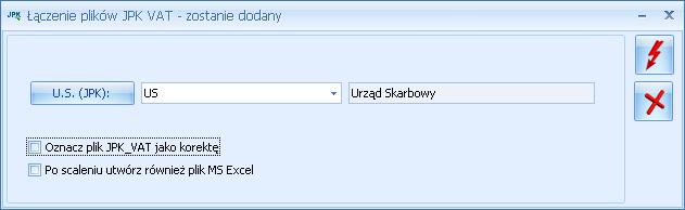Po kliknięciu ikony pojawia się okno wyboru pliku: Na otwartym oknie podpowiada się standardowy folder zapisu dla plików JPK dla firmy (określany w Konfiguracji Stanowiska/ Ogólne/ Jednolity Plik