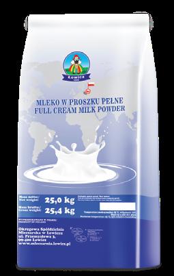 0 / 0 Serwatka słodka w proszku worek 25 kg Sweet whey powder 25