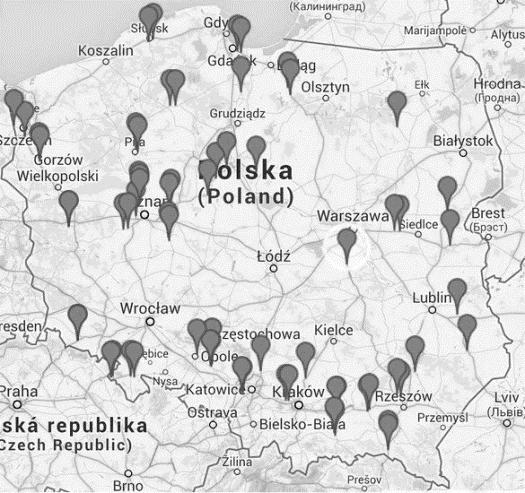 Prognozowanie trendów rozwoju rynku w Polsce na podstawie danych z preselekcyjnych stacji ważenia pojazdów w ruchu Dane z preselekcyjnych stacji ważenia pojazdów w ruchu Od początku 2012 roku tylko