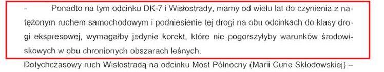 NADAL SĄ PRÓBY JEJ ZABLOKOWANIA 2018 Kolejne odwołanie od decyzji środowiskowej Stowarzyszenie Ochrona Puszczy