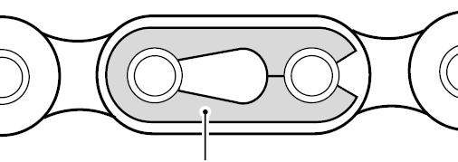 Kierunek obrotu Spinka łańcucha WAŻNE: Przy wymianie łańcucha należy skontrolować obydwa koła zębate i w razie konieczności wymienić jako zestaw.