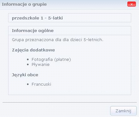 W kolumnie Szczegóły w sposób graficzny prezentowane są szczegółowe informacje o jednostce.