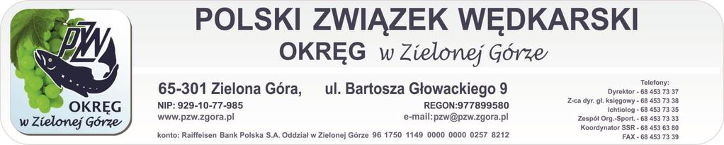 Zielona Góra 21.12.2017 r. UCHWAŁA nr 6/12/2017 z dnia 21.12.2017 r. w sprawie zmiany uchwały w sprawie ustalenia wysokości składek członkowskich PZW Okręg w Zielonej Górze na 2018 r. 1.