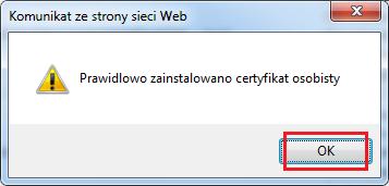 Rysunek 35 Prośba o wprowadzenie kodu PIN do Profilu Zwykłego karty 7.