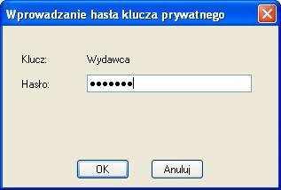 skrótu (algorytm RSA liczy podpis właśnie ze