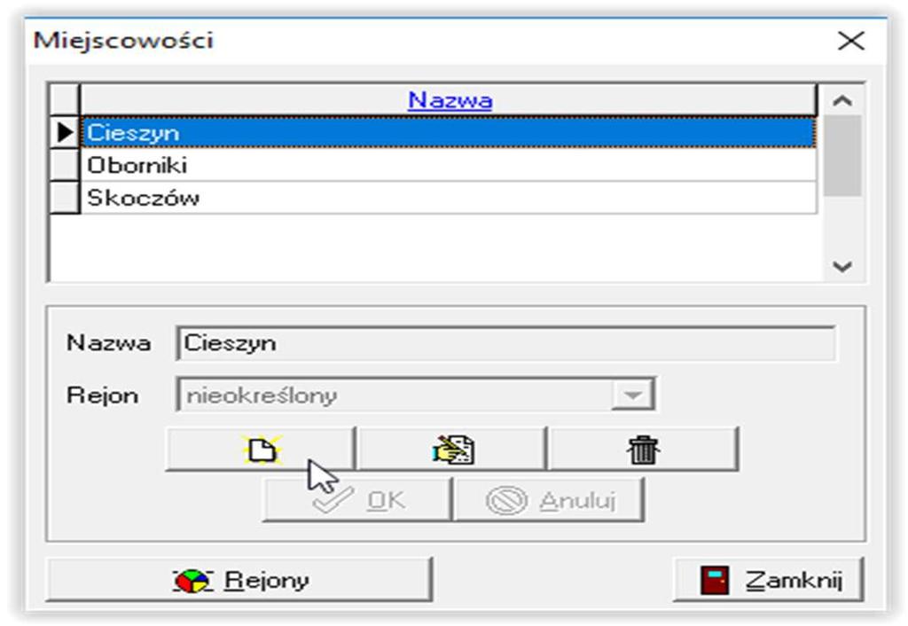 4. SŁOWNIKI SŁOWNIKI będą uzupełniać się automatycznie podczas wprowadzania danych w programie, tworząc automatycznie obszerną bazę danych, w