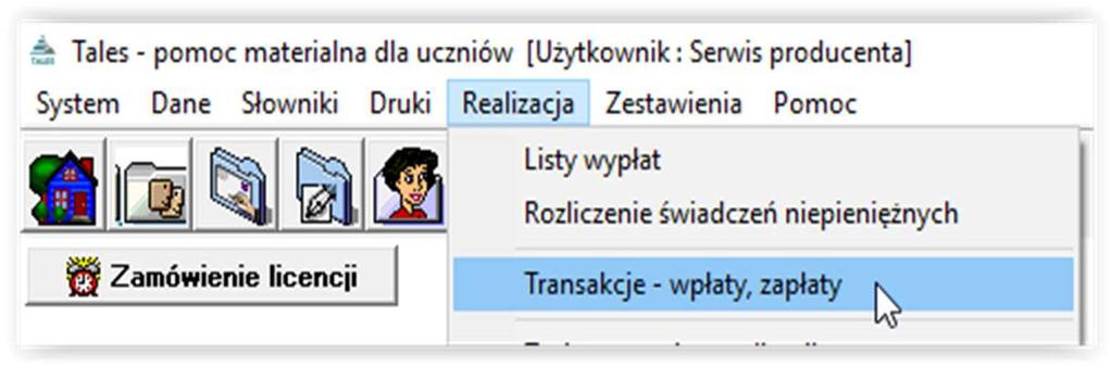 15. ZBIOROWE ROZLICZENIE FAKTUR I PRZYGOTOWANIE LISTY WYPŁAT DO