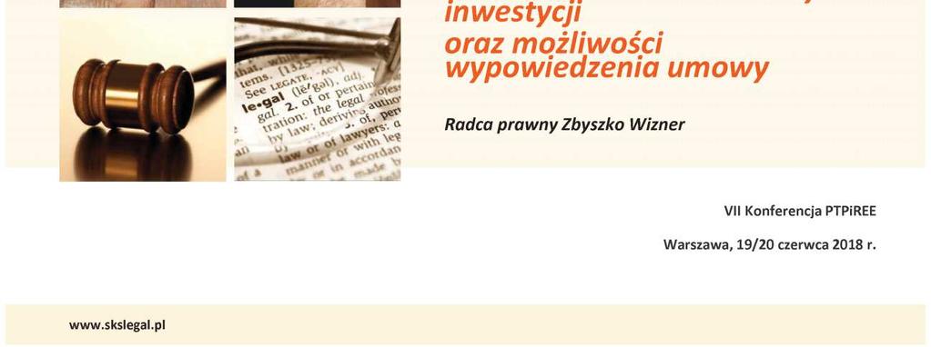WYPOWIEDZENIA UMOWY Zbyszko Wizner Sołtysiński Kawecki &