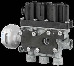 Zawór elektromagnetyczny ECAS W elektronicznie sterowanym zawieszeniu pneumatycznym, zawór elektromagnetyczny stanowi interfejs