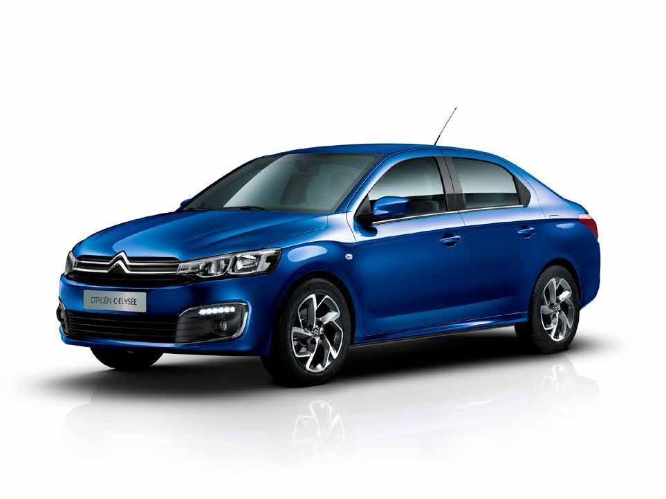 CITROËN C-ELYSÉE MOCNE STRONY WYTRZYMAŁOŚĆ NA KAŻDEJ DRODZE Solidny i sprawdzony w