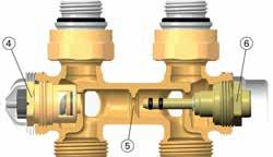 Odcięcie powrotu Zastosowanie Zestaw Multilux 4 jest stosowany w instalacjach 2-rurowych i 1-rurowych do grzejników z podłączeniem dolnym w rozstawie 50 mm jak np.