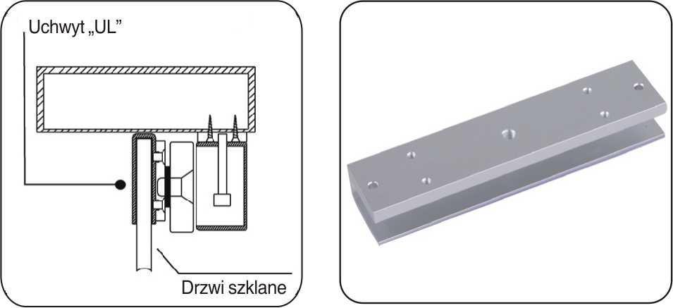 Wybierz miejsce montażu zwory oraz metalowej płytki dopasowując elementy. 2.