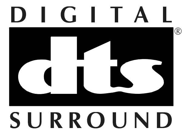 Informacje o systemie cyfrowego dźwięku kinowego (DCS, Digital Cinema Sound) Pola akustyczne oznaczone symbolem DCS wykorzystują technologię cyfrowego dźwięku kinowego DCS.