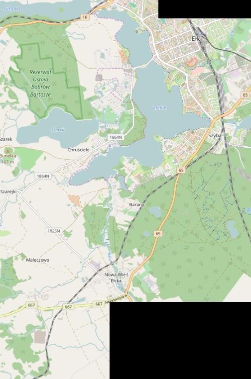 MAPKA ORIENTACYJNA Linia kolejowa 219 w km 150,740 Obiekt Rysunek Zakład Usług Drogowych "DROTECH"