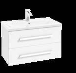 166 Granada Basic Granada D60 szafka podumywalkowa washbasin cabinet 0D2S wisząca wall hung szer w wys gł h d kolor colour indeks index cena price 59,9 cm 47,5 39,8 cm lakier biały połysk lacquer