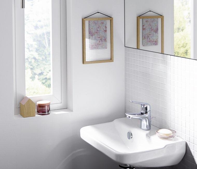 Wzornictwo pełne życia dla nowoczesnej łazienki Baterie Zachwyć swoich klientów nowoczesną i indywidualnie zaprojektowaną łazienką.