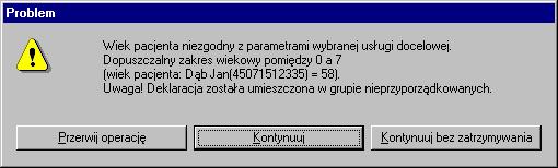 Rysunek 255 Wybieranie pozycji umów 6. W oknie Aktywacja deklaracji istnieje możliwość wyszukania wszystkich deklaracji złożonych przez konkretnego świadczeniobiorcę.