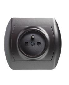 / Metal claws are used to attach the accessories in the wall junction box.